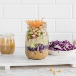 Mason Jar Thai Peanut Salad